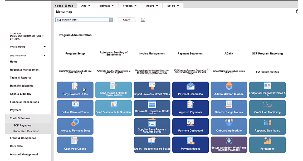 Solucion Supply Chain Finance Implementador All CMS