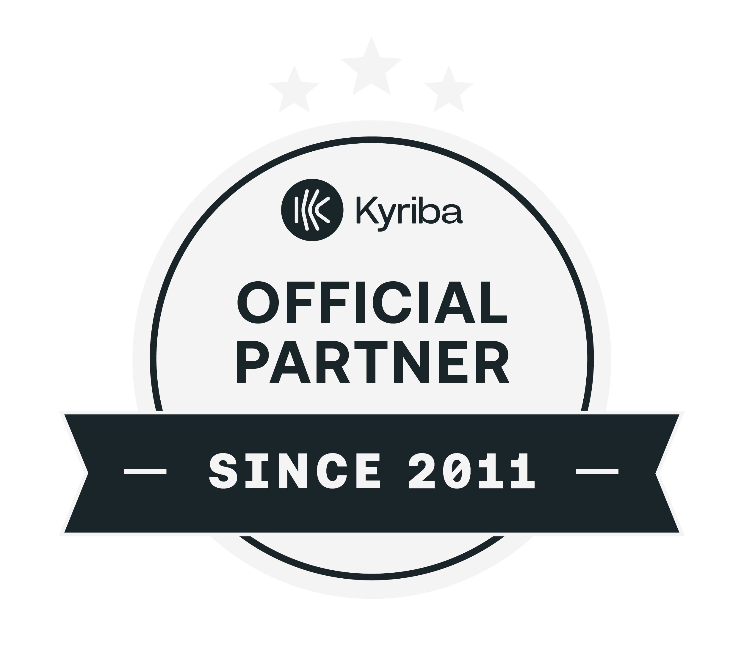 Logo Certificado Partner 2011 Kyriba AllCMS