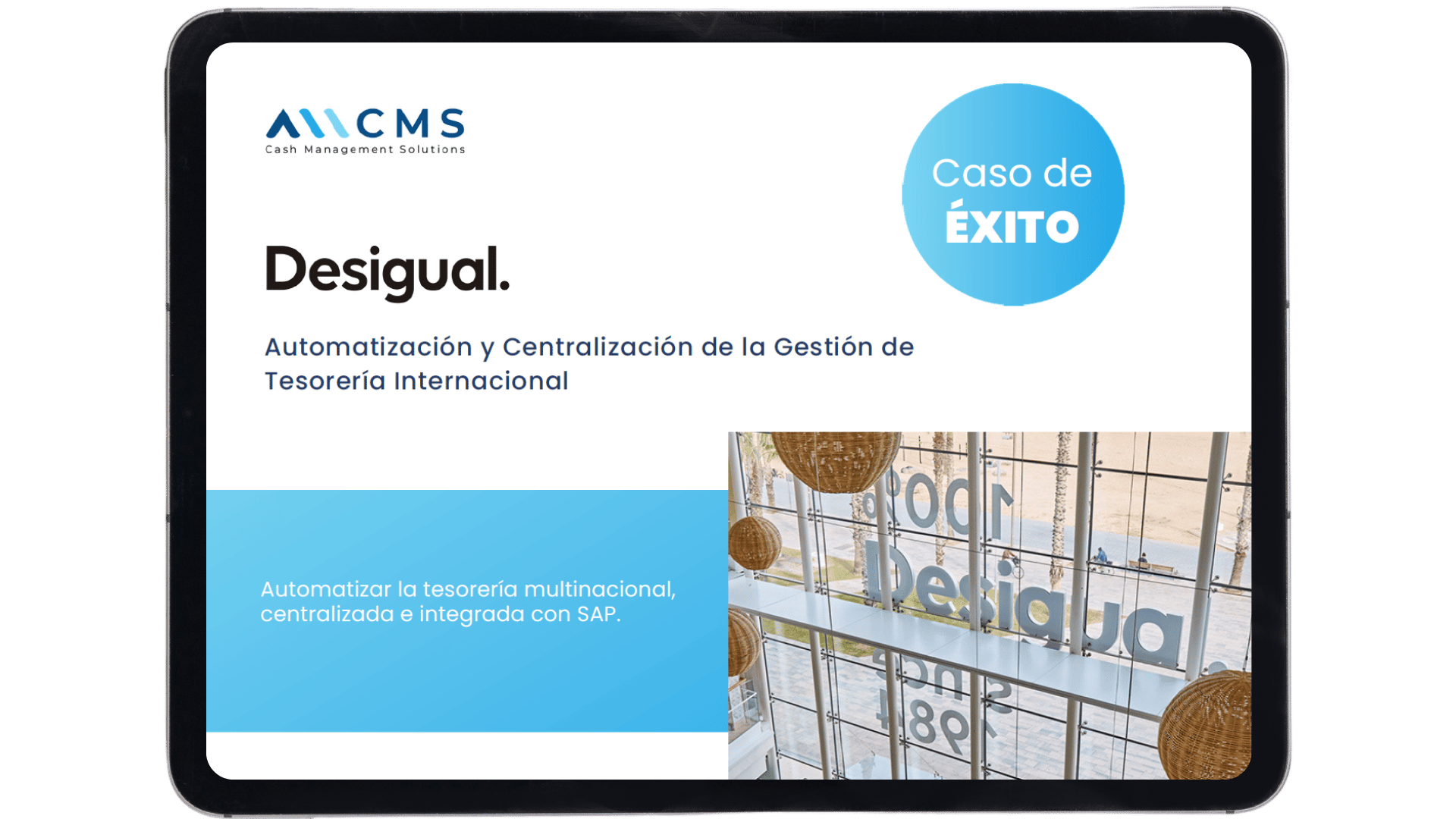 Desigual Automatiza su Sistema de Gestión de Tesorería Internacional con una Solución en modo Saas Implantaada por All CMS